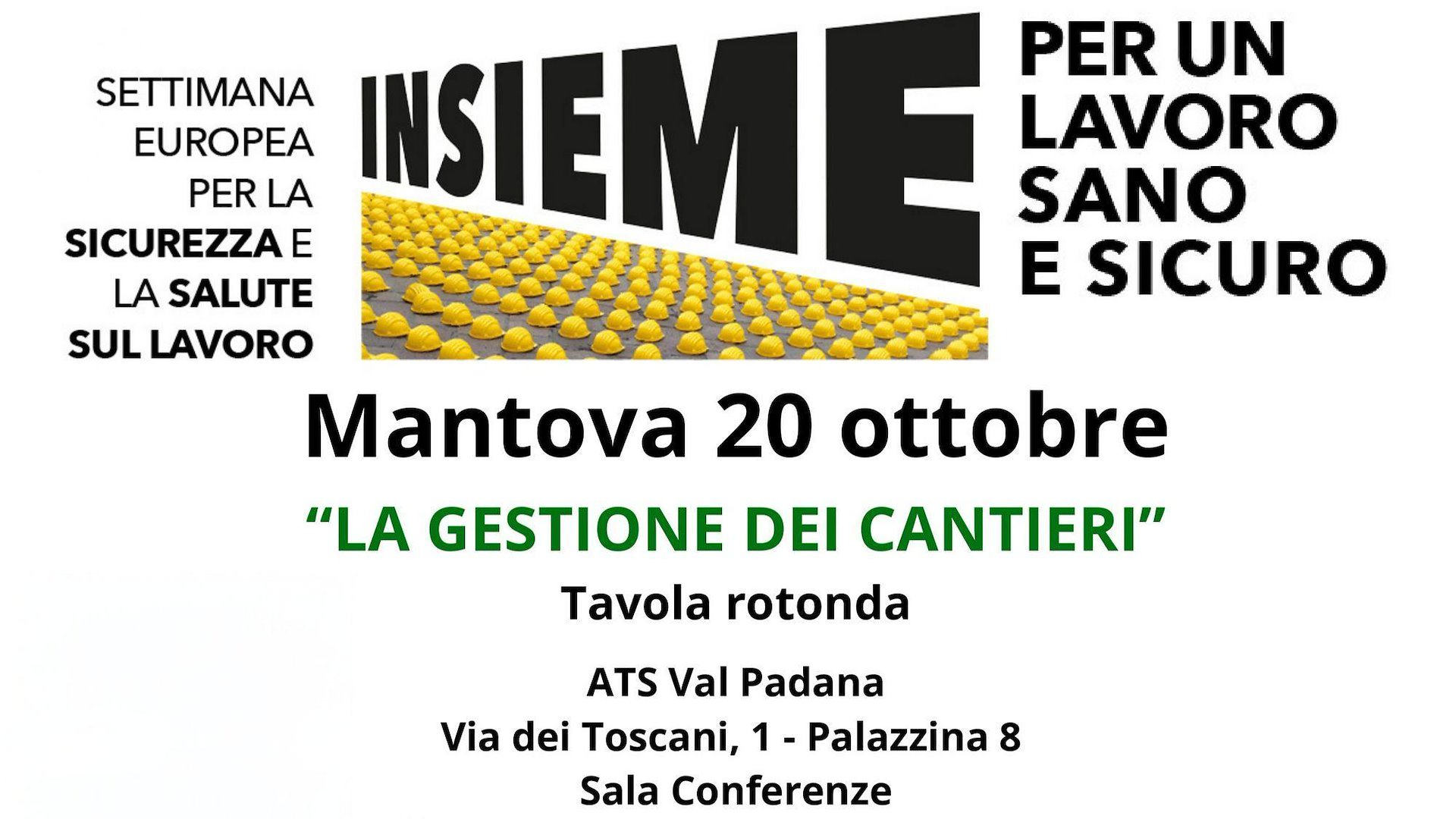 Settimana della Sicurezza 2025: Cerani Engineering e la gestione dei cantieri