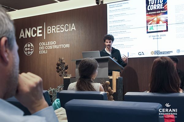 Cerani Engineering al convegno “Tutto corre, la sicurezza resta ferma?”