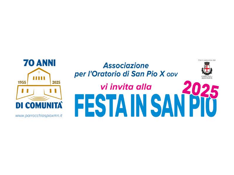 Il piano sicurezza per la Festa San Pio X di Mantova