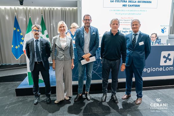 La cultura della sicurezza nei cantieri - Milano 7 luglio 2025