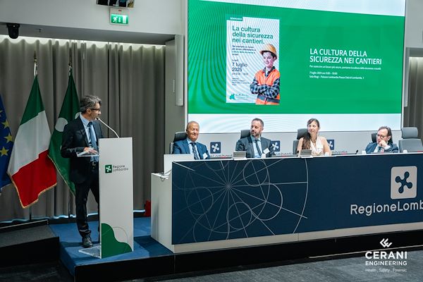 La cultura della sicurezza nei cantieri - Milano 7 luglio 2025