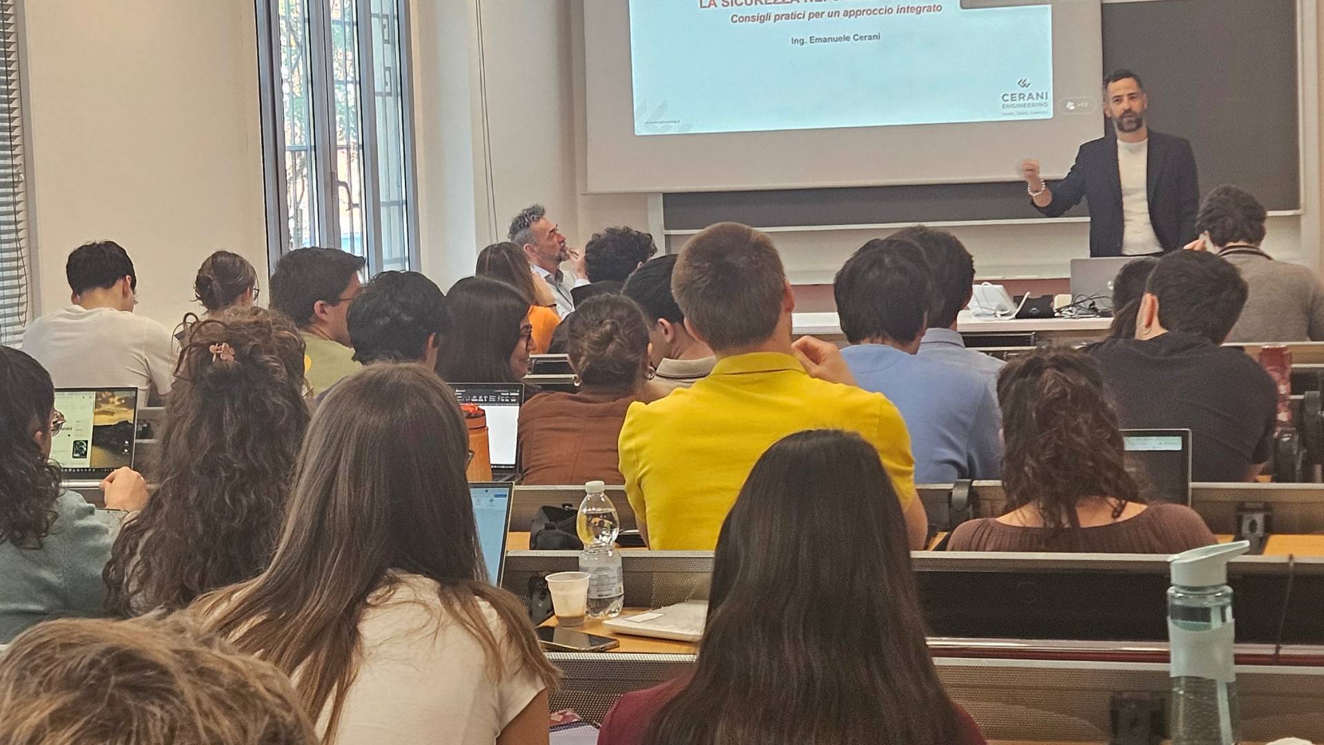 Cerani Engineering al Politecnico di Milano: sicurezza e innovazione in cantiere